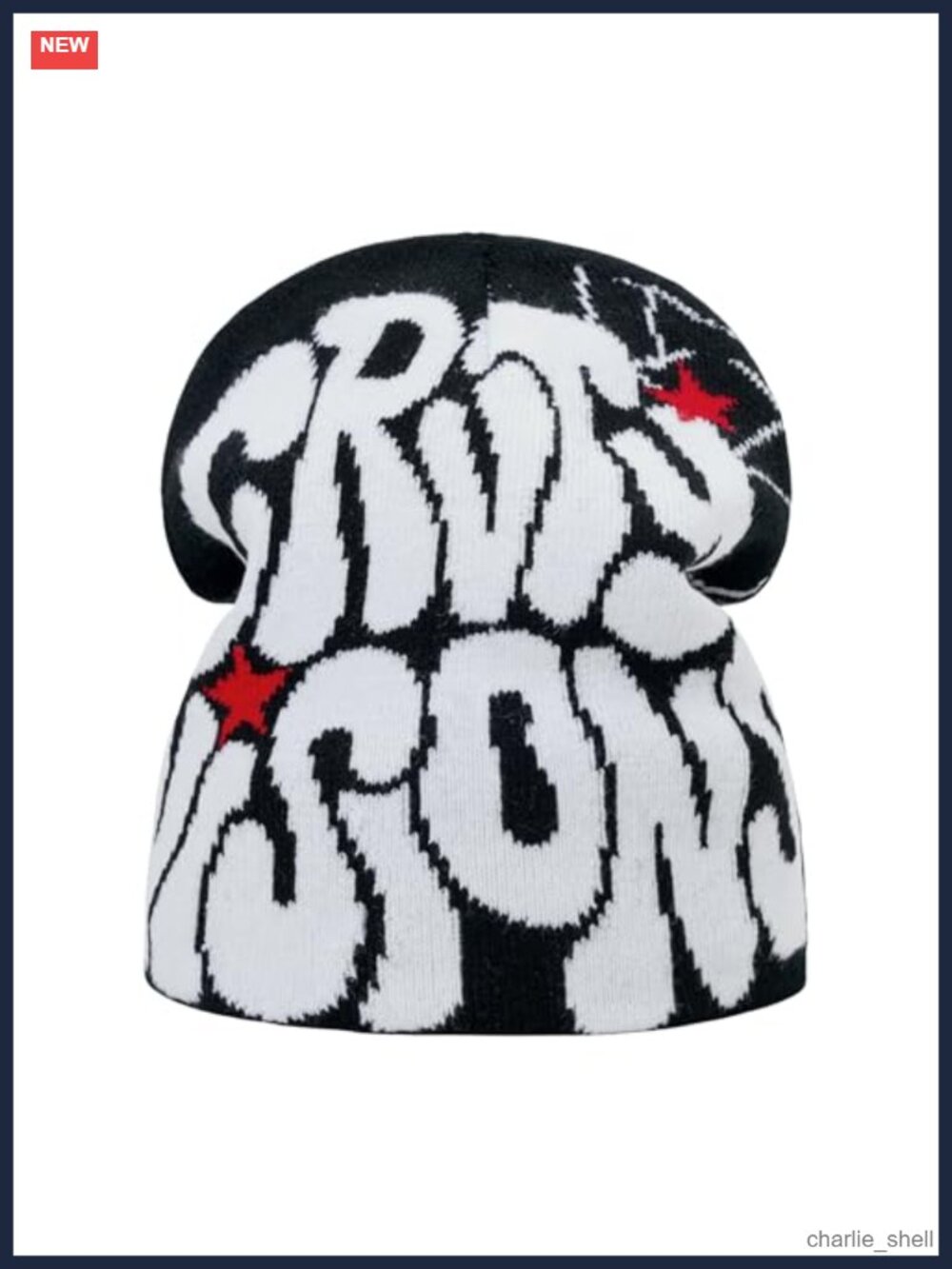 Y2K Spiderweb Beanie Winter Knit Hat Unisex Gothic Skullies